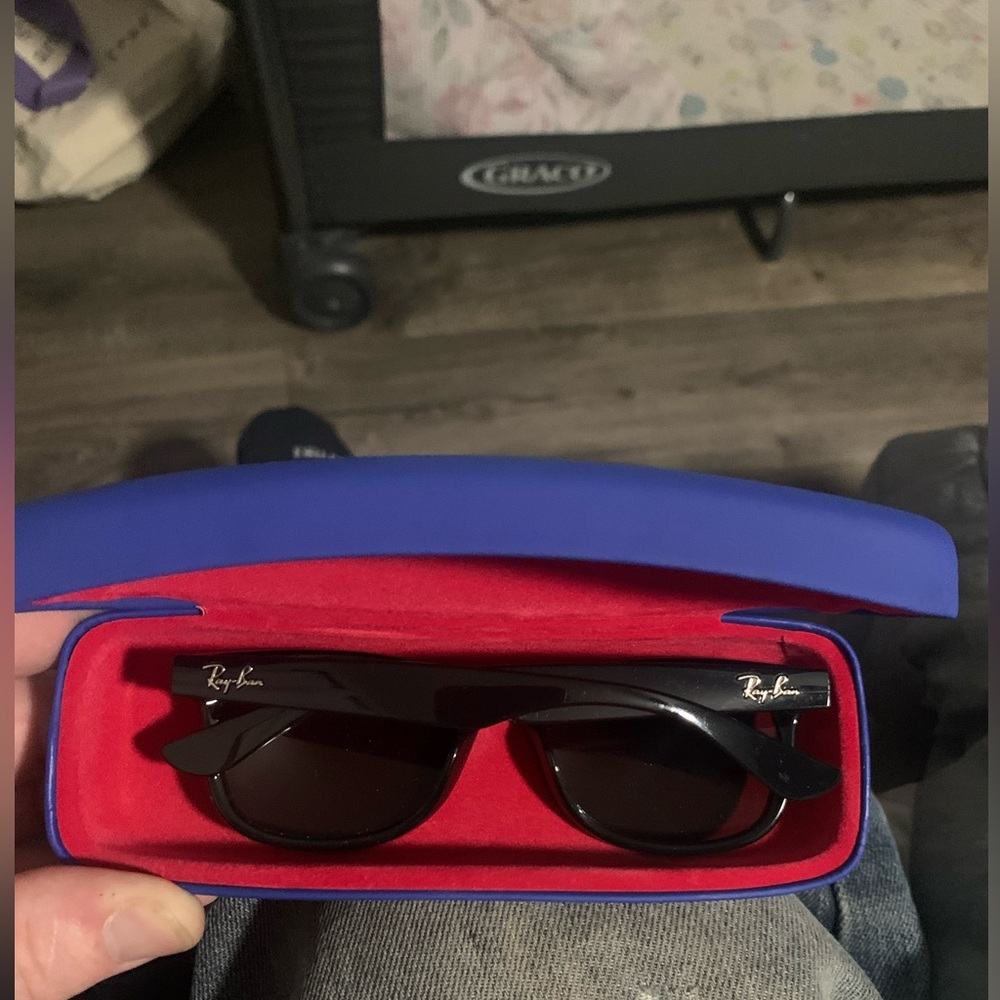 Authentic Ray Ban JR 9052S Sunglasses And Case With Extra lenses